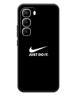Чехол для Infinix Hot 60 Pro Plus с картинкой «Минимализм от Nike»