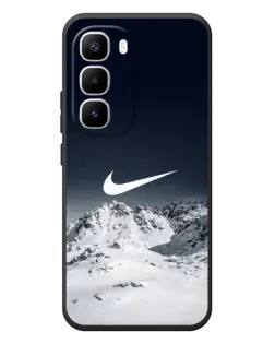 Чехол для Infinix Hot 60 Pro Plus с картинкой «Nike — зимние горы»