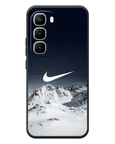 Чехол для Infinix Hot 60 Pro Plus с картинкой «Nike — зимние горы» Чехол для Infinix Hot 60 Pro Plus с картинкой «Nike — зимние горы»