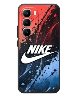 Чехол для Infinix Hot 60 Pro Plus с картинкой «Градиентный принт Найк»
