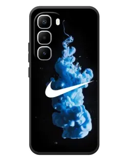 Чехол для Infinix Hot 60 Pro Plus с картинкой «Nike и синий дым»