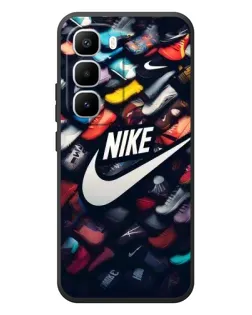 Чехол для Infinix Hot 60 Pro Plus с картинкой «Коллекция кроссовок Nike»
