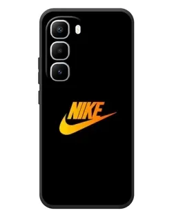 Чехол для Infinix Hot 60 Pro Plus с картинкой «Золотой логотип Nike»