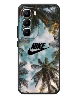 Чехол для Infinix Hot 60 Pro Plus с картинкой «Тропический принт Nike»