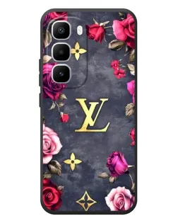 Чехол для Infinix Hot 60 Pro Plus с картинкой «Цветочный Louis Vuitton»