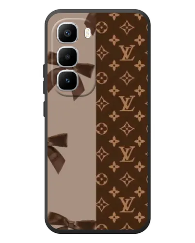 Чехол для Infinix Hot 60 Pro Plus с картинкой «Louis Vuitton — банты»