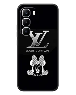 Чехол для Infinix Hot 60 Pro Plus с картинкой «LV и Минни Маус»