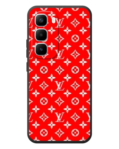 Чехол для Infinix Hot 60 Pro Plus с картинкой «Яркий паттерн LV»