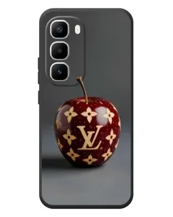 Чехол для Infinix Hot 60 Pro Plus с картинкой «Красное яблоко LV»
