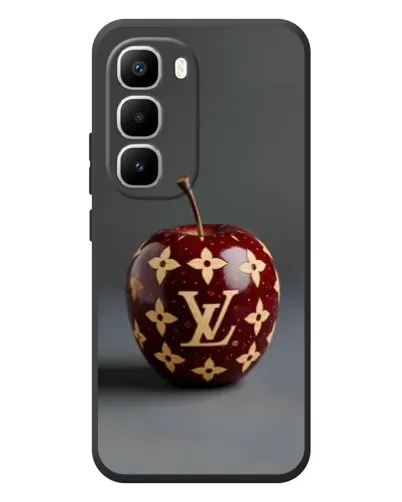 Чехол для Infinix Hot 60 Pro Plus с картинкой «Красное яблоко LV»