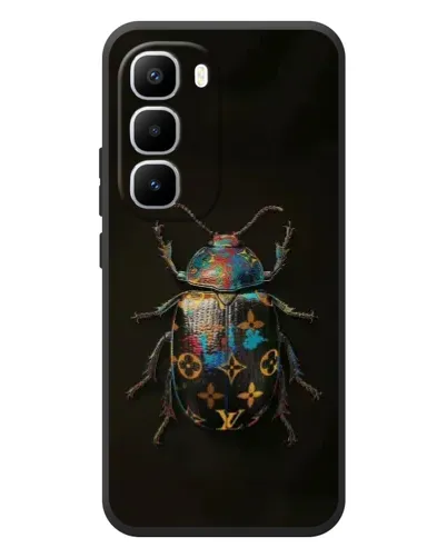 Чехол для Infinix Hot 60 Pro Plus с картинкой «LV — мраморный принт»