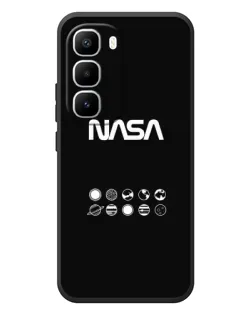 Чохол для Infinix Hot 60 Pro Plus з картинкою «NASA — технічний принт» Чохол для Infinix Hot 60 Pro Plus з картинкою «NASA — технічний принт»