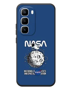 Чохол для Infinix Hot 60 Pro Plus з картинкою «NASA — місячна місія» Чохол для Infinix Hot 60 Pro Plus з картинкою «NASA — місячна місія»