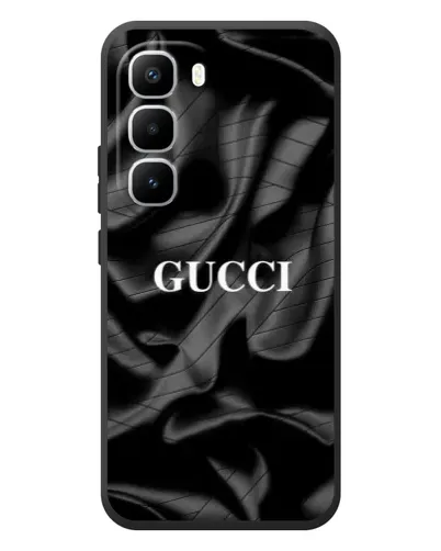 Чехол для Infinix Hot 60 Pro Plus с картинкой «Gucci — шелковые волны»