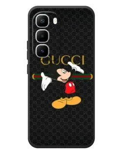 Чехол для Infinix Hot 60 Pro Plus с картинкой «Микки Маус Gucci»