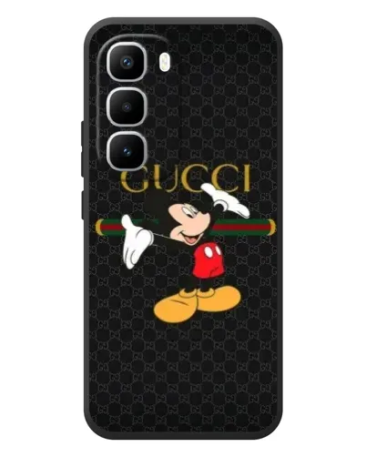 Чехол для Infinix Hot 60 Pro Plus с картинкой «Микки Маус Gucci»