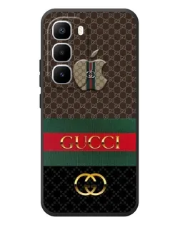 Чехол для Infinix Hot 60 Pro Plus с картинкой «Gucci — брендированный десерт»
