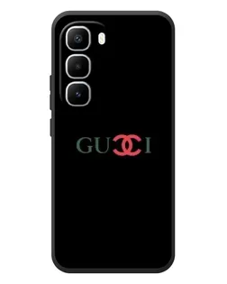 Чехол для Infinix Hot 60 Pro Plus с картинкой «Gucci — красный градиент»