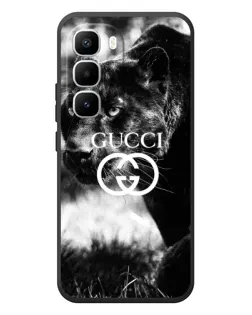 Чехол для Infinix Hot 60 Pro Plus с картинкой «Gucci — дикая природа»