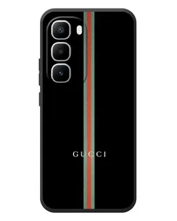 Чехол для Infinix Hot 60 Pro Plus с картинкой «Gucci — строгая линия»