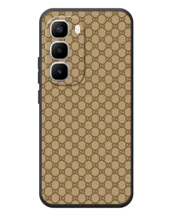 Чехол для Infinix Hot 60 Pro Plus с картинкой «Gucci — классический беж»
