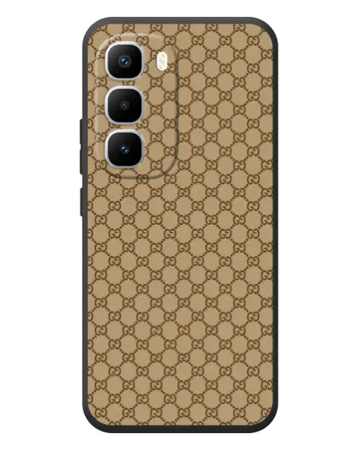 Чехол для Infinix Hot 60 Pro Plus с картинкой «Gucci — классический беж» Чехол для Infinix Hot 60 Pro Plus с картинкой «Gucci — классический беж»