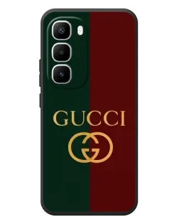 Чехол для Infinix Hot 60 Pro Plus с картинкой «Gucci — темно-зеленый градиент»