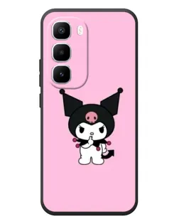 Чехол для Infinix Hot 60 Pro Plus с картинкой «Kuromi — розовая нежность»