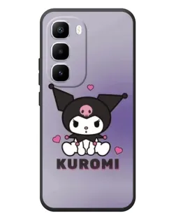 Чехол для Infinix Hot 60 Pro Plus с картинкой «Kuromi — фиолетовый арт»