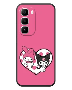 Чехол для Infinix Hot 60 Pro Plus с картинкой «Kuromi и My Melody»