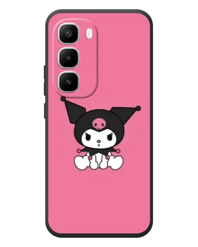 Чехол для Infinix Hot 60 Pro Plus с картинкой «Хмурая Kuromi» Чехол для Infinix Hot 60 Pro Plus с картинкой «Хмурая Kuromi»
