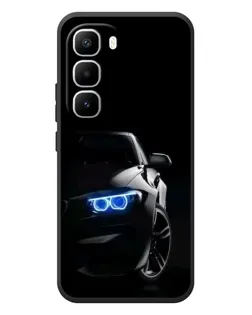Чехол для Infinix Hot 60 Pro Plus с картинкой «BMW — ночной взгляд»
