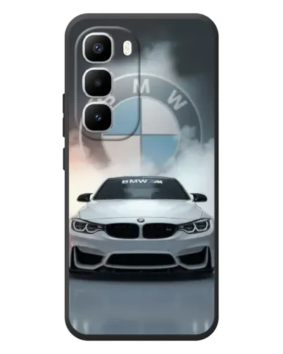 Чехол для Infinix Hot 60 Pro Plus с картинкой «BMW в белом дыму» Чехол для Infinix Hot 60 Pro Plus с картинкой «BMW в белом дыму»