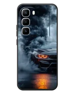 Чехол для Infinix Hot 60 Pro Plus с картинкой «BMW M-Power — абстракция»
