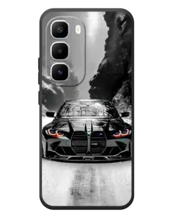 Чехол для Infinix Hot 60 Pro Plus с картинкой «BMW — акварельный дрифт»