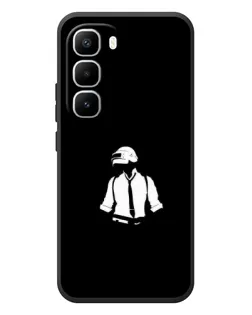 Чохол для Infinix Hot 60 Pro Plus з картинкою «PUBG — білий шолом» Чохол для Infinix Hot 60 Pro Plus з картинкою «PUBG — білий шолом»