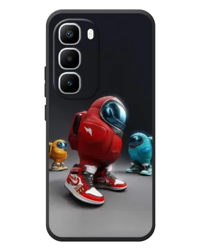 Чехол для Infinix Hot 60 Pro Plus с картинкой «Among Us — 3D стиль» Чехол для Infinix Hot 60 Pro Plus с картинкой «Among Us — 3D стиль»