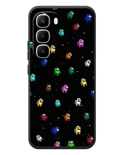 Чехол для Infinix Hot 60 Pro Plus с картинкой «Экипаж Among Us» Чехол для Infinix Hot 60 Pro Plus с картинкой «Экипаж Among Us»