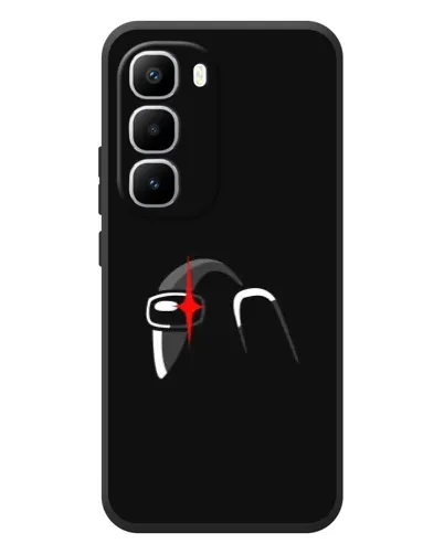 Чехол для Infinix Hot 60 Pro Plus с картинкой «Among Us шлем» Чехол для Infinix Hot 60 Pro Plus с картинкой «Among Us шлем»