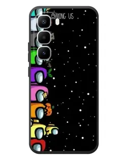 Чехол для Infinix Hot 60 Pro Plus с картинкой «Команда Among Us»