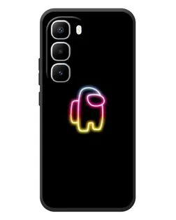Чехол для Infinix Hot 60 Pro Plus с картинкой «Among Us градиент»
