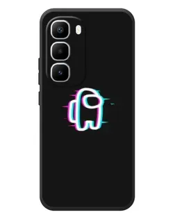 Чехол для Infinix Hot 60 Pro Plus с картинкой «Among Us неон»