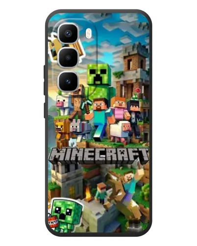 Чехол для Infinix Hot 60 Pro Plus с картинкой «Замок Minecraft» Чехол для Infinix Hot 60 Pro Plus с картинкой «Замок Minecraft»