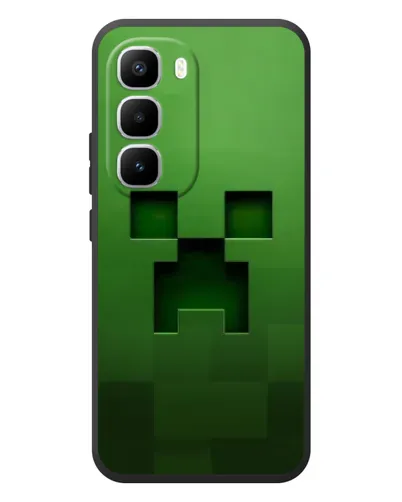 Чехол для Infinix Hot 60 Pro Plus с картинкой «Крипер микро-дизайн» Чехол для Infinix Hot 60 Pro Plus с картинкой «Крипер микро-дизайн»