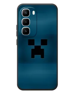 Чехол для Infinix Hot 60 Pro Plus с картинкой «Крипер текстура»