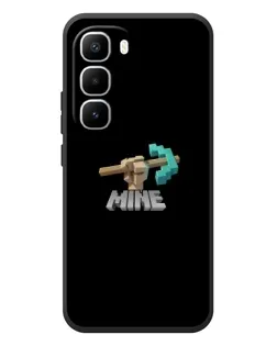 Чехол для Infinix Hot 60 Pro Plus с картинкой «Алмазная кирка»