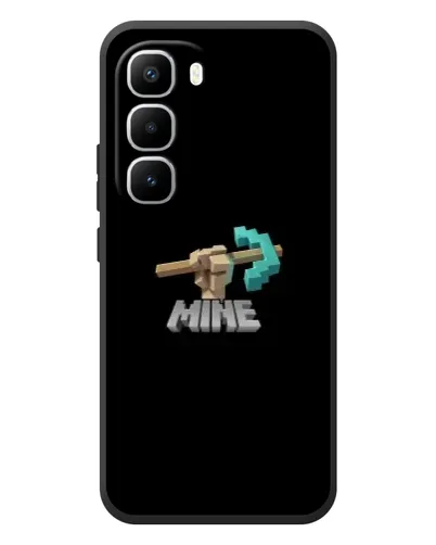 Чехол для Infinix Hot 60 Pro Plus с картинкой «Алмазная кирка» Чехол для Infinix Hot 60 Pro Plus с картинкой «Алмазная кирка»