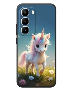 Чехол для Infinix Hot 60 Pro Plus с картинкой «Единорог на поляне» Чехол для Infinix Hot 60 Pro Plus с картинкой «Единорог на поляне»