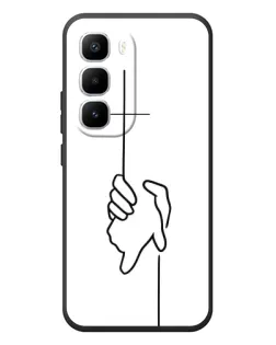 Чохол для Infinix Hot 60 Pro Plus з картинкою «Рука тримає» Чохол для Infinix Hot 60 Pro Plus з картинкою «Рука тримає»
