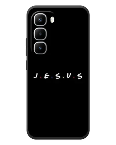 Чехол для Infinix Hot 60 Pro Plus с картинкой «Точки веры J.E.S.U.S.»